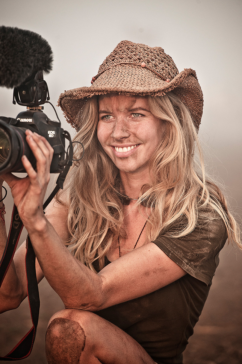 Stephanie Van Der Wiel in South Sudan